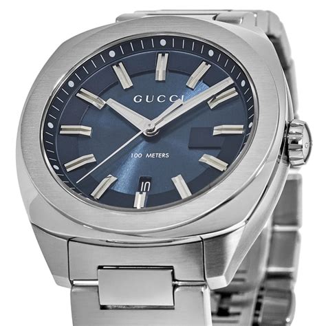 gucci watch blue dial|Gucci watches men.